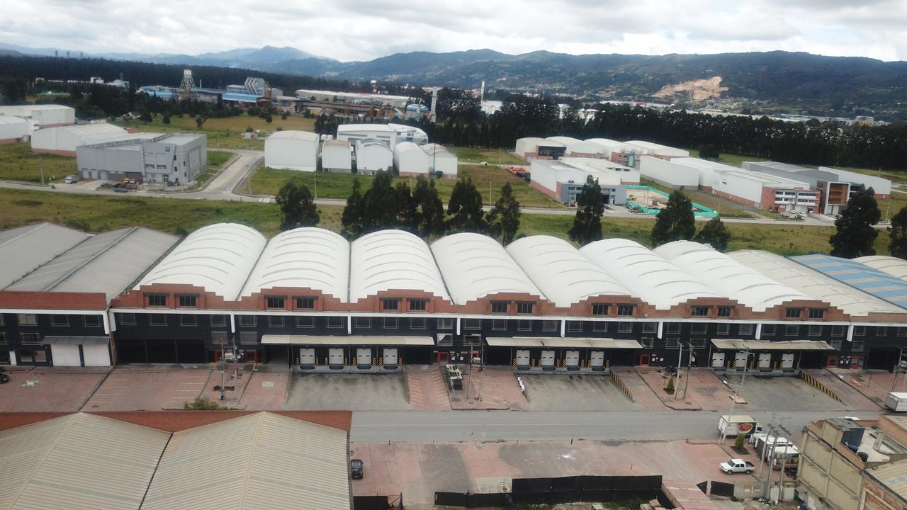 Nuevas bodegas industriales adquiridas por Sedial en el Parque Industrial Tibitoc, Tocancipá.