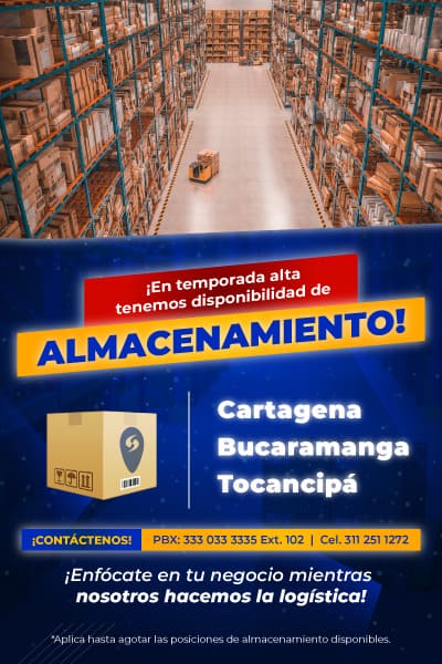 servicio de almacenamiento como operador logistico