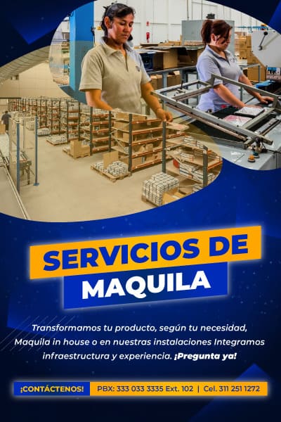 servicio de maquila en nuestra empresa de logistica